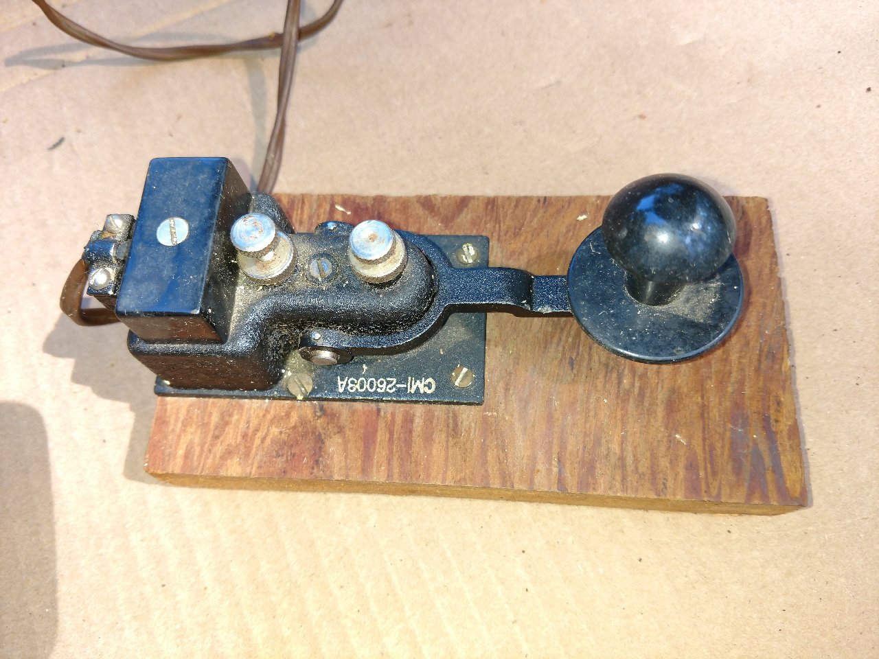 Telegraph Key - Used for my KN4MUS license.jpg